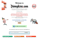 Desktop Screenshot of disneykins.com